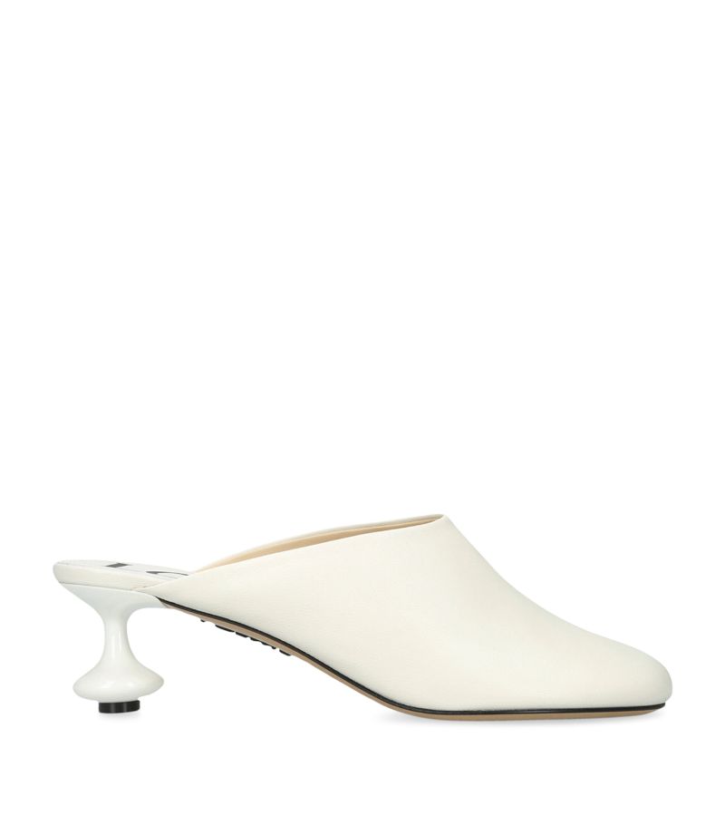 Loewe Loewe Leather Toy Mules 45