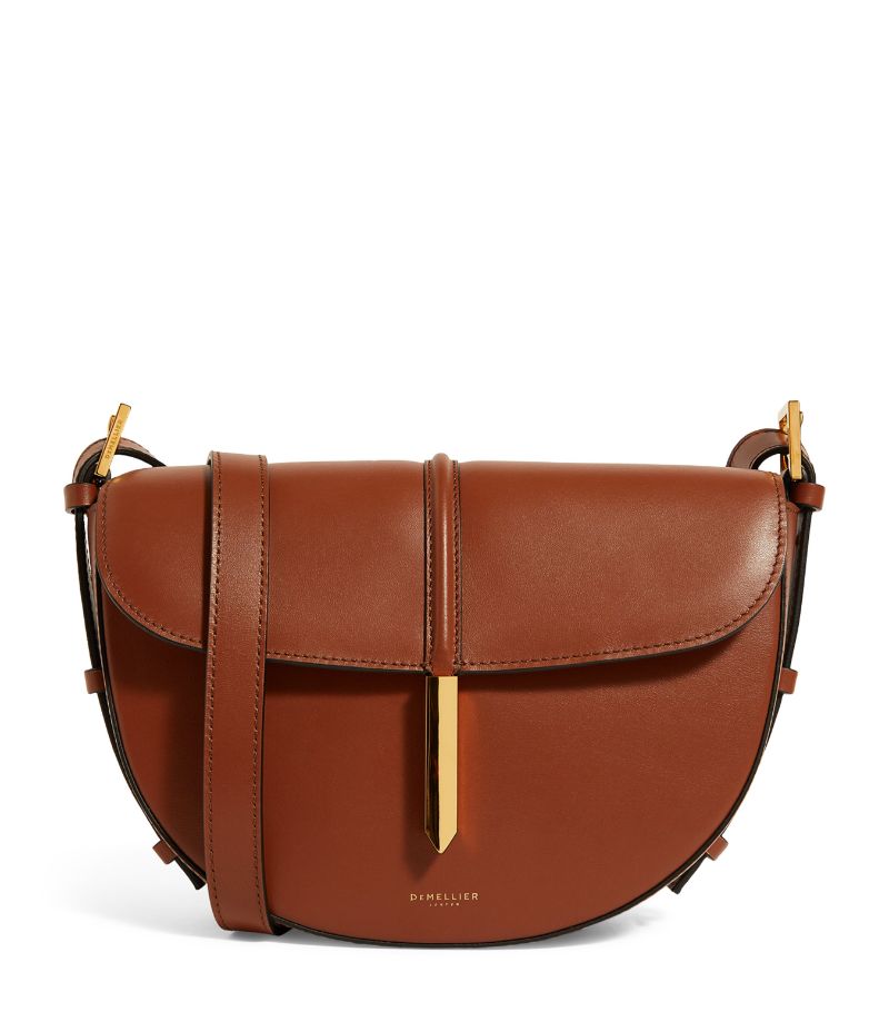 Demellier Demellier Leather The Tokyo Cross-Body Saddle Bag