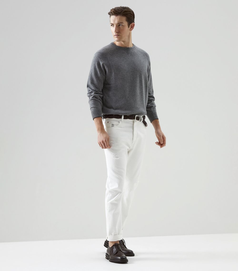 Brunello Cucinelli Brunello Cucinelli Cashmere Crew Neck Sweater