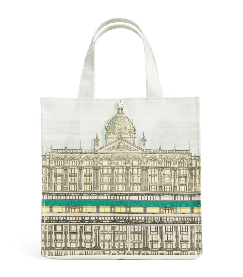 Harrods Harrods Small Architectural Building Shopper Bag