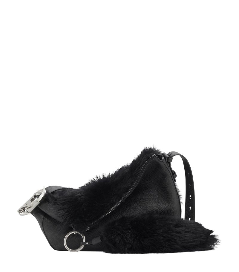 Burberry Burberry Medium Fur Knight Shoulder Bag