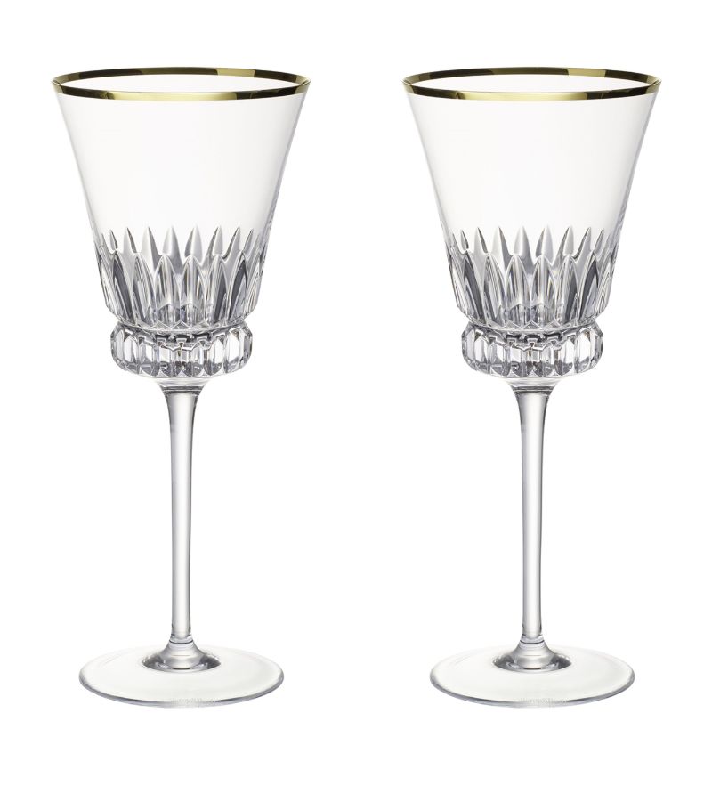 Villeroy & Boch Villeroy & Boch Set Of 2 Grand Royal Gold Red Wine Glasses (200Ml)