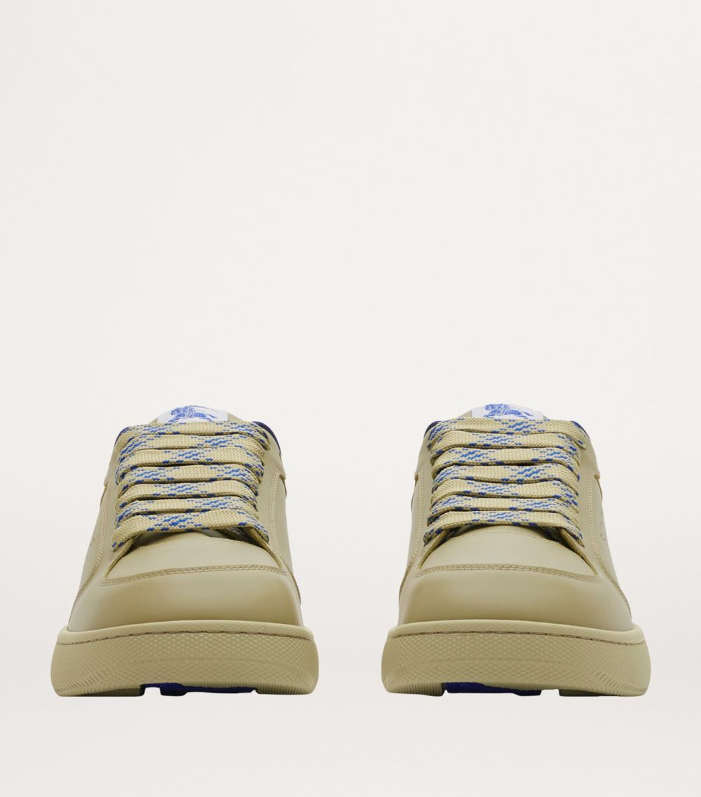 Burberry Burberry Leather Ekd Sneakers