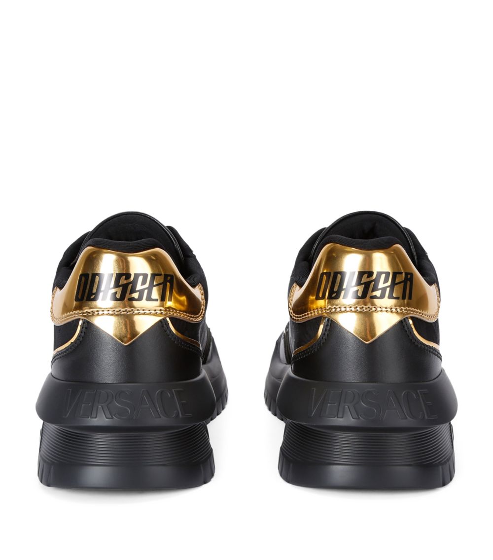 Versace Versace Leather Odissea Sneakers