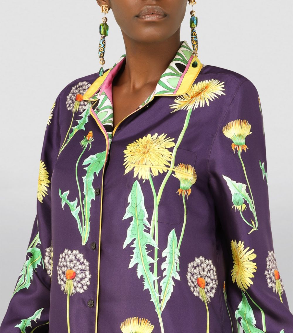 Dolce & Gabbana Dolce & Gabbana Silk Floral Shirt