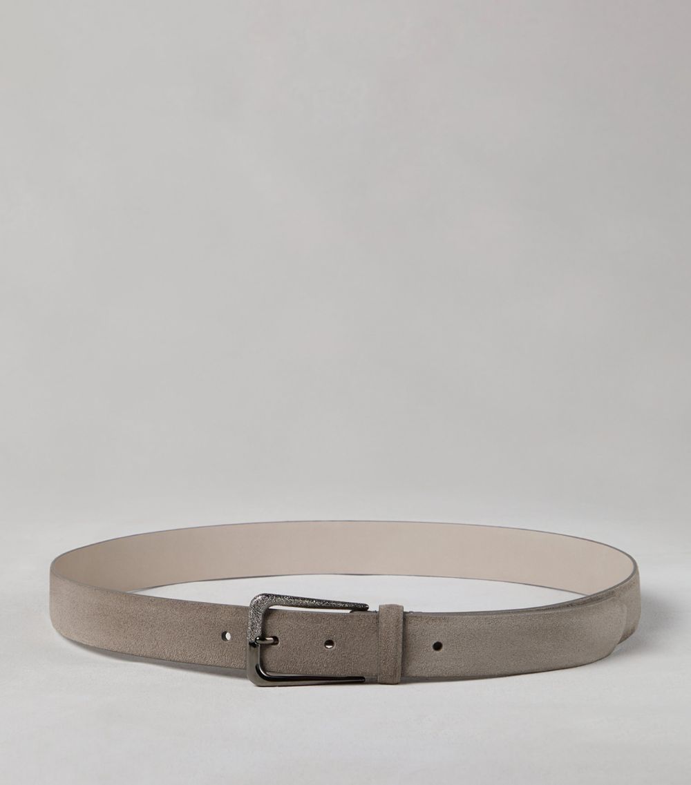 Brunello Cucinelli Brunello Cucinelli Suede Belt