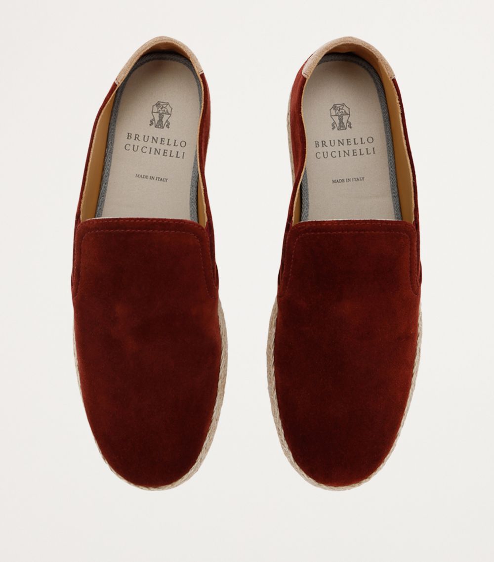 Brunello Cucinelli Brunello Cucinelli Suede Espadrilles