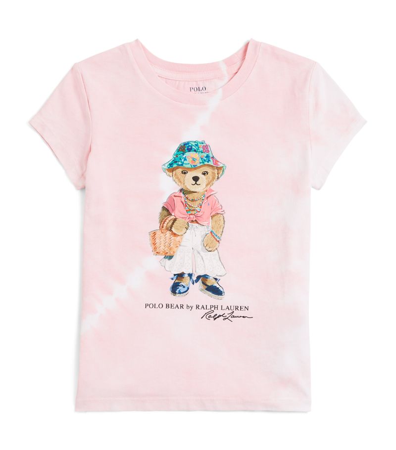 Ralph Lauren Kids Ralph Lauren Kids Tie-Dye Polo Bear T-Shirt (7-14 Years)