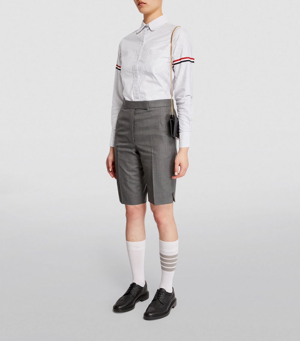 Thom Browne Thom Browne Round-Collar Shirt