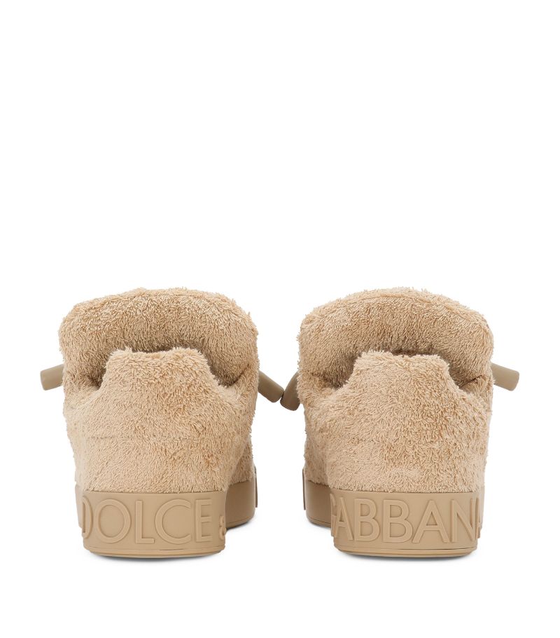 Dolce & Gabbana Dolce & Gabbana Terrycloth Portofino Sneakers