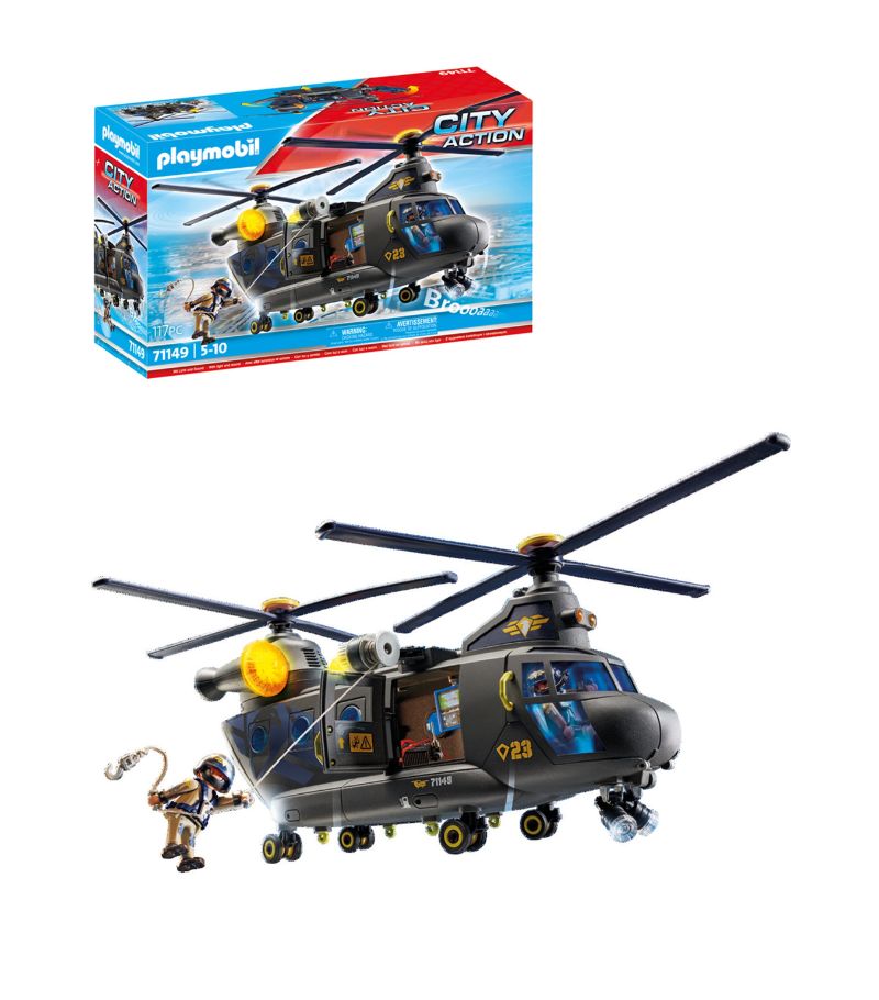 Playmobil Playmobil City Action Tactical Police Twin-Prop Helicopter