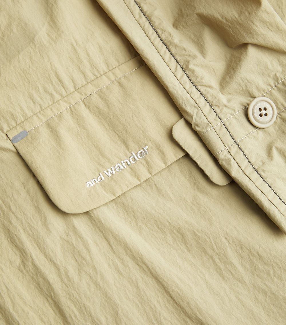And Wander And Wander Nylon Macintosh Jacket