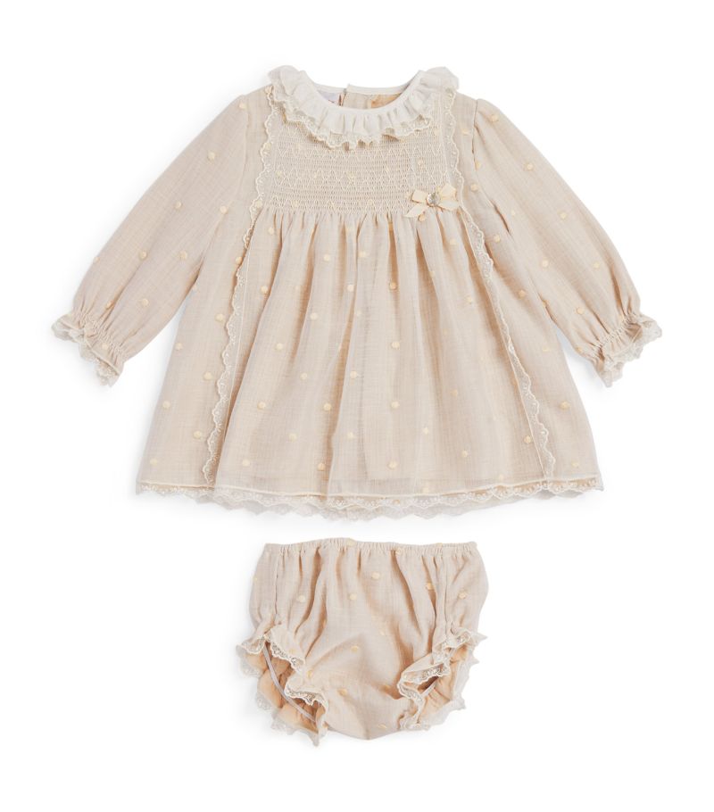 Paz Rodriguez Paz Rodriguez Smocked Dress and Bloomers Set (1-24 Months)
