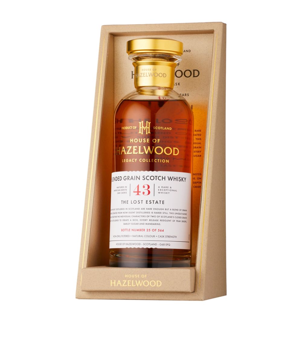 House Of Hazelwood House Of Hazelwood 43-Year-Old The Lost Estate Scotch Whisky (70Cl)