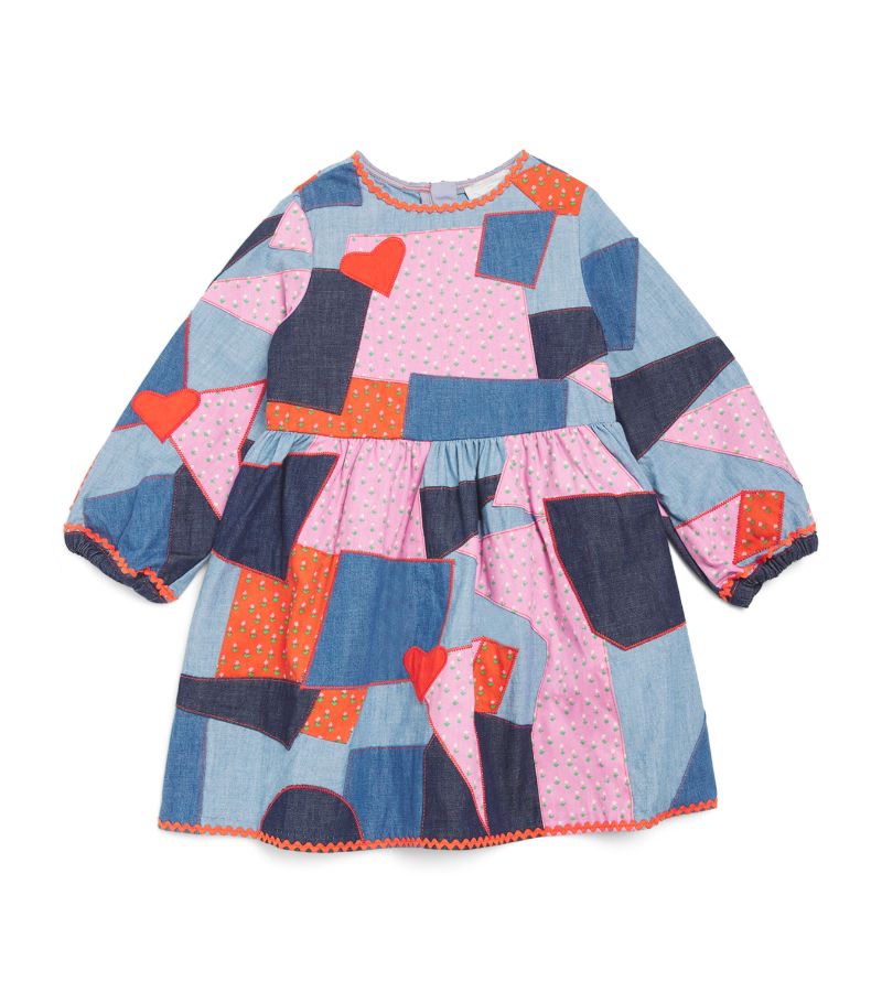 Stella McCartney Kids Stella Mccartney Kids Cotton Patchwork Dress (3-14+ Years)