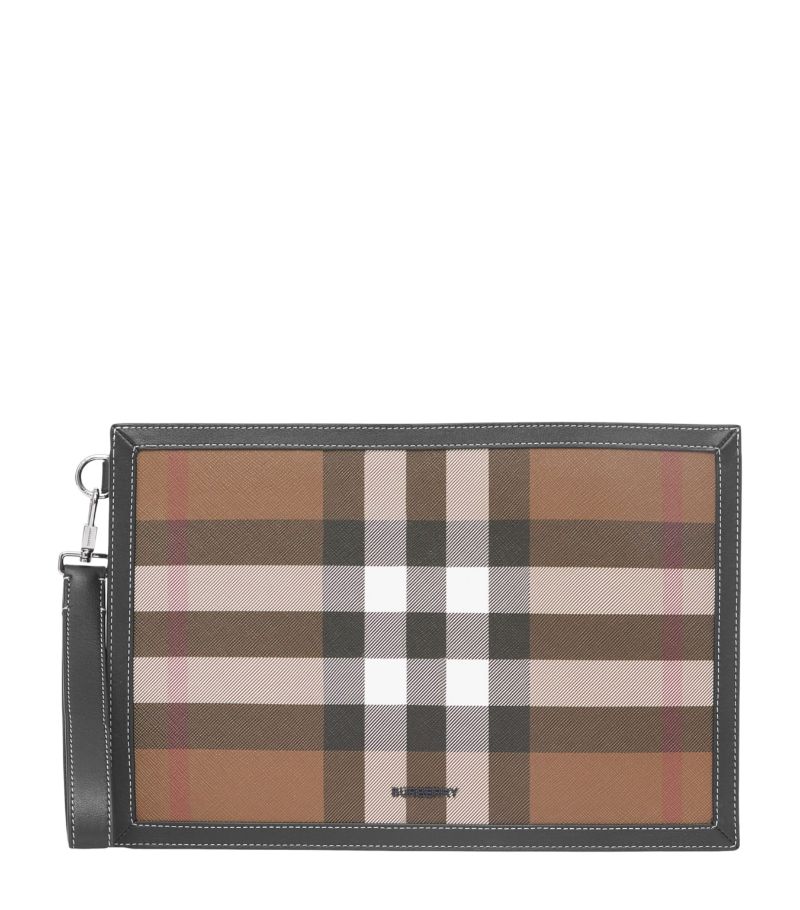 Burberry Burberry Check Zipped Pouch