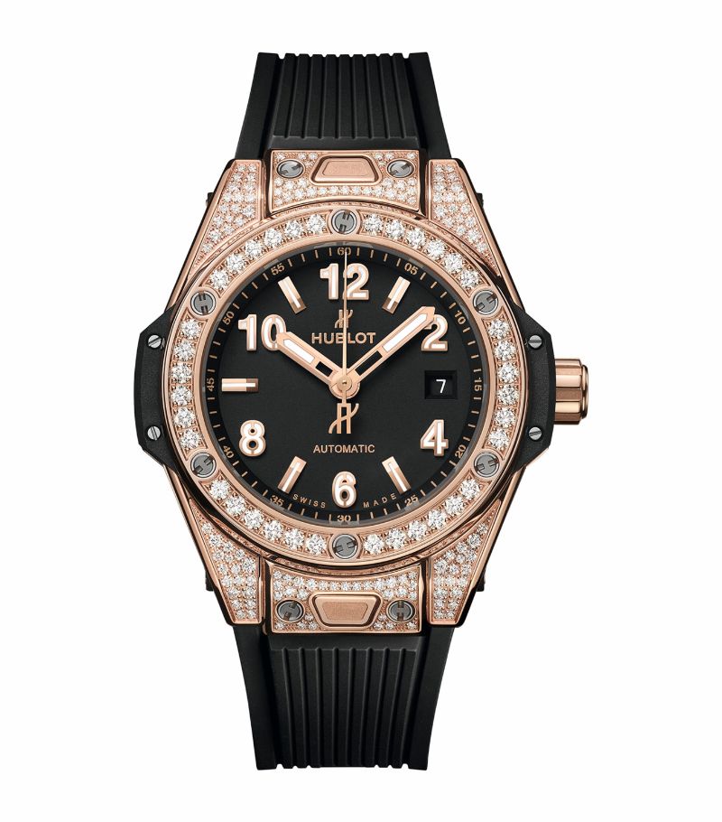 Hublot Hublot King Gold And Diamond Big Bang One Click Watch 33Mm