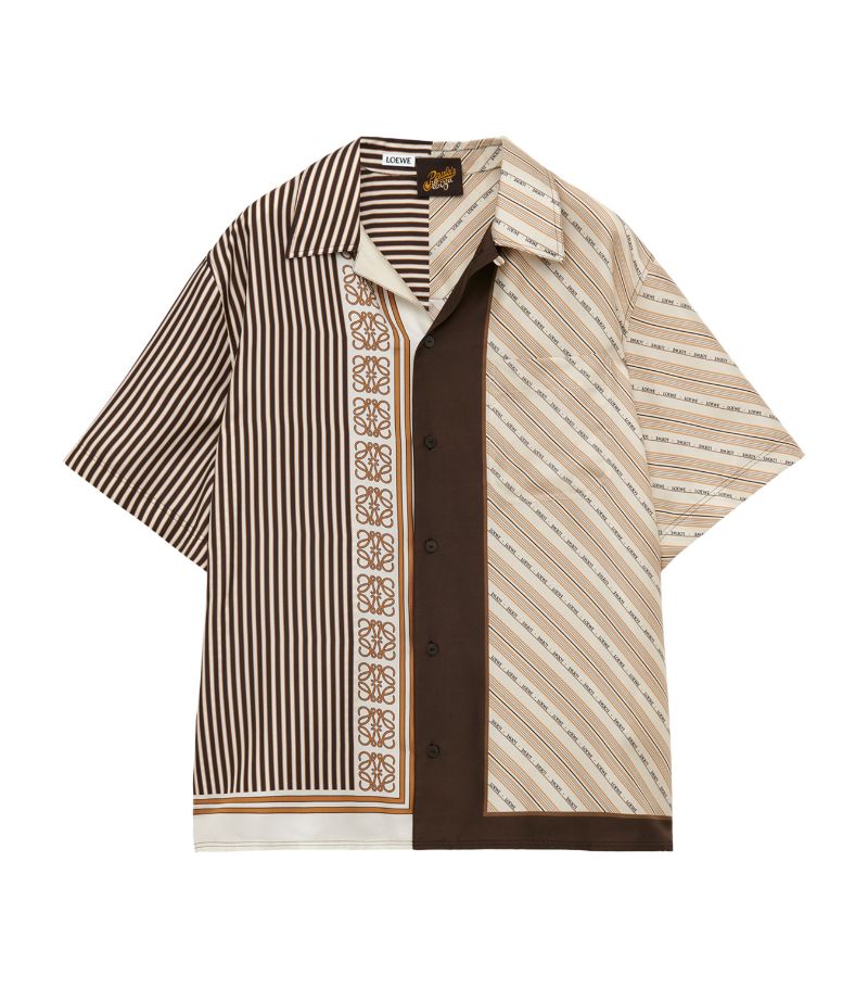 Loewe Loewe X Paula'S Ibiza Silk Multi-Patterned Shirt