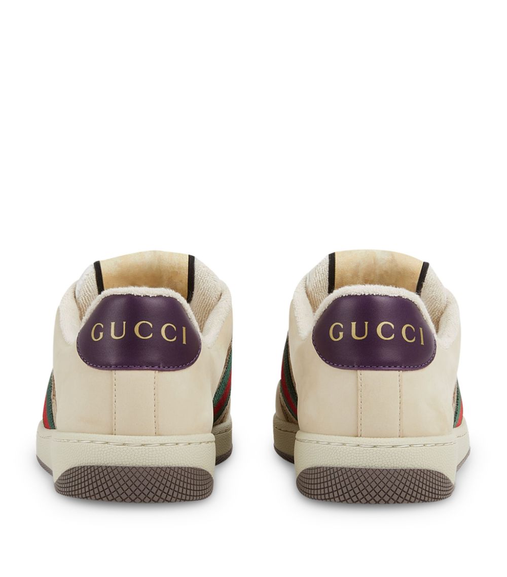 Gucci Gucci Leather Screener Sneakers