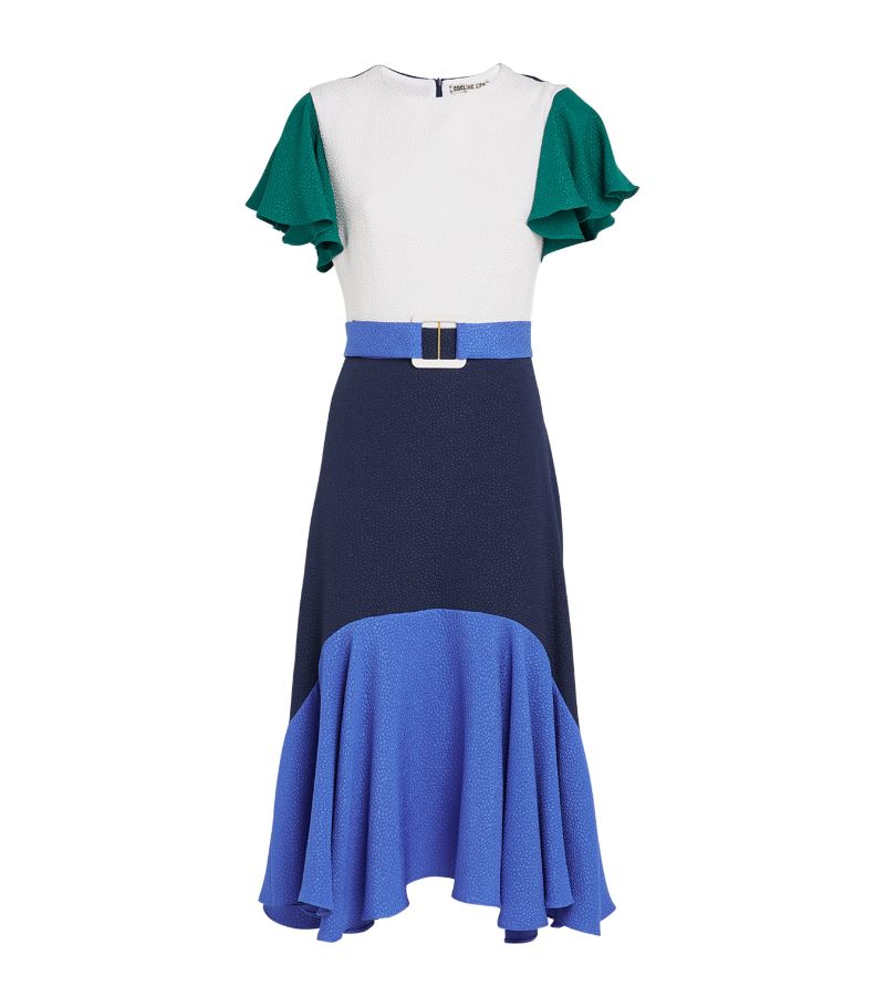 Edeline Lee Edeline Lee Belted Dada Midi Dress