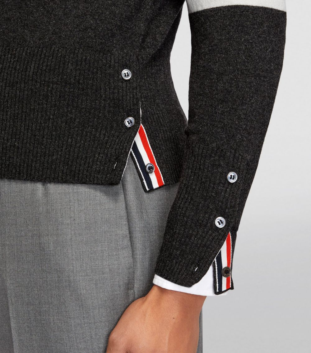 Thom Browne Thom Browne Cashmere 4-Bar Sweater