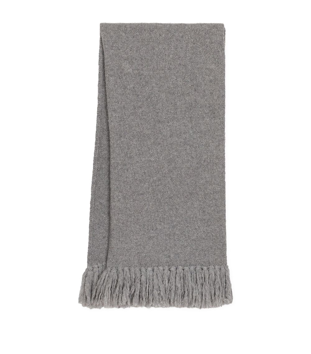 Dolce & Gabbana Dolce & Gabbana Wool-Blend Fringed Scarf