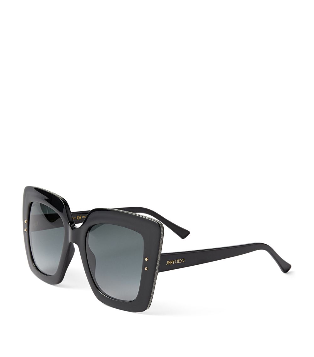 Jimmy Choo Jimmy Choo Oversized Auri Sunglasses