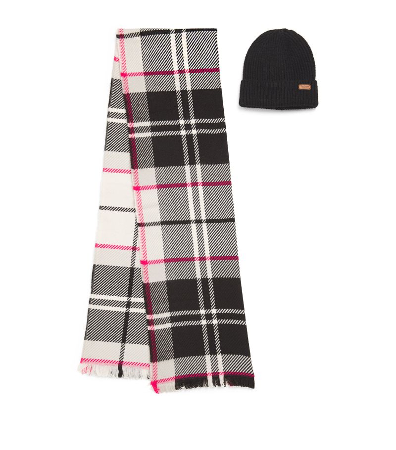 Barbour Barbour Pendle Beanie & Blair Scarf Gift Set