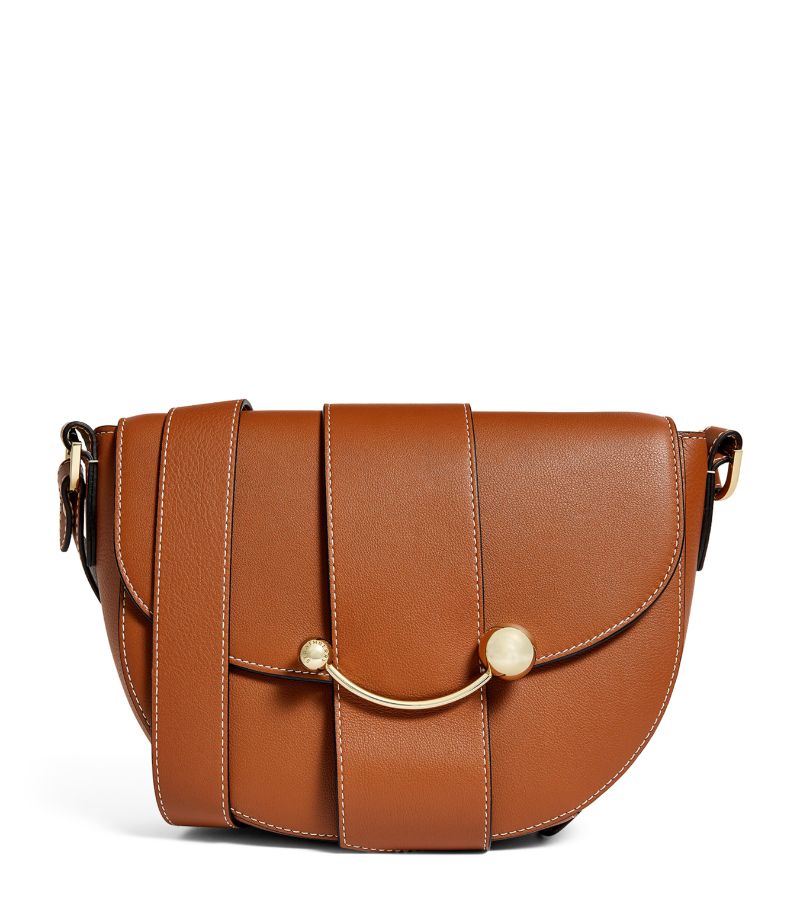 Strathberry Strathberry Leather Crescent Satchel Bag