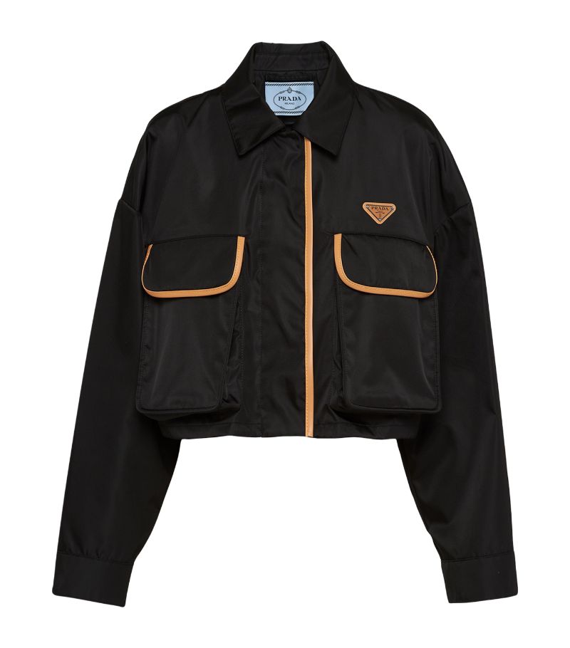 Prada Prada Re-Nylon Cropped Jacket