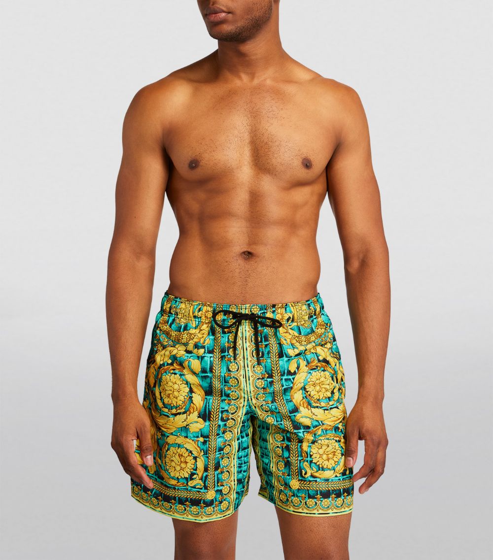 Versace Versace Golfo Cocco Barocco Swim Shorts