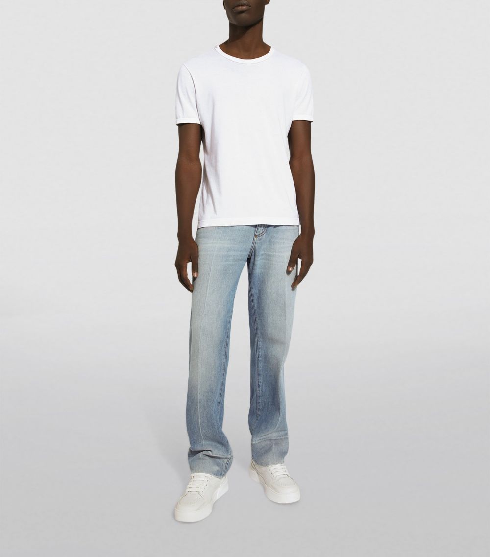 Dolce & Gabbana Dolce & Gabbana Cotton Straight Jeans