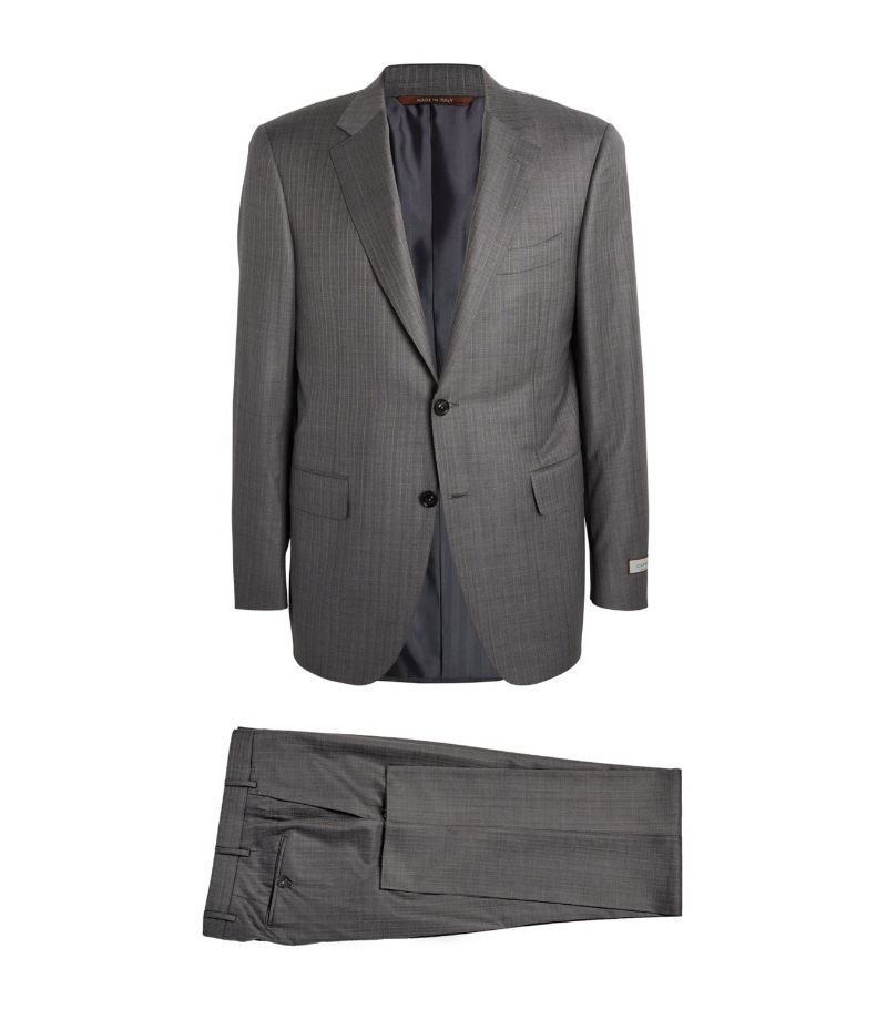 Canali Canali Wool-Silk 2-Piece Suit