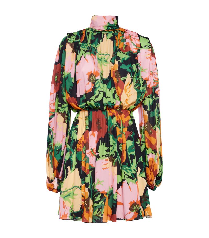 La Doublej La Doublej Floral Print Demeter Mini Dress