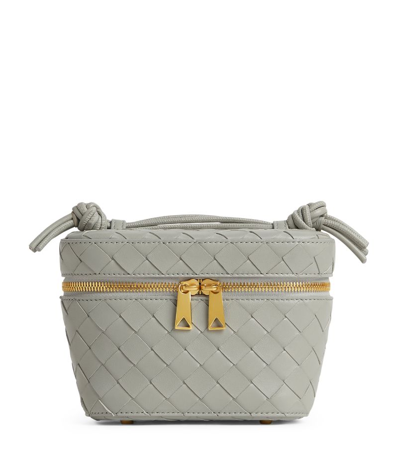 Bottega Veneta Bottega Veneta Mini Leather Intrecciato Top-Handle Bag