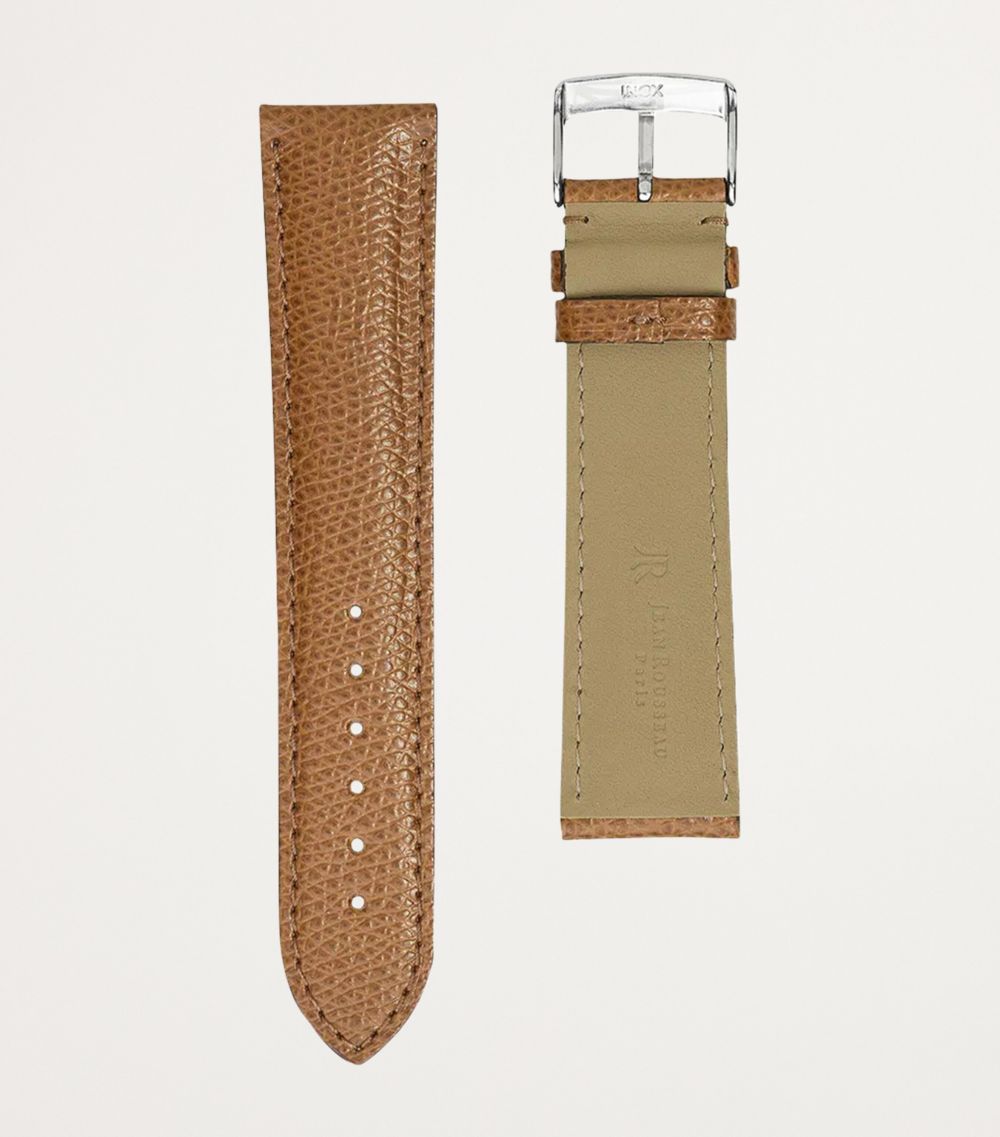 Jean Rousseau Jean Rousseau Classic Leather Watch Strap (19Mm)