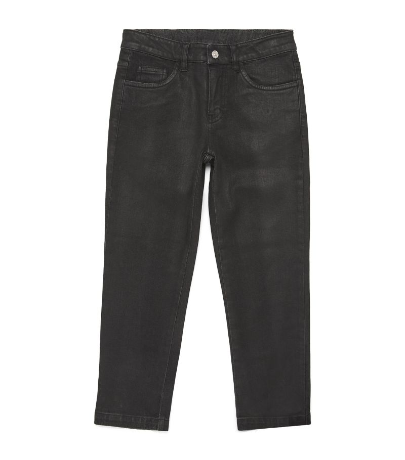  Roberto Cavalli Junior Logo-Patch Straight-Leg Jeans (4-16 Years)