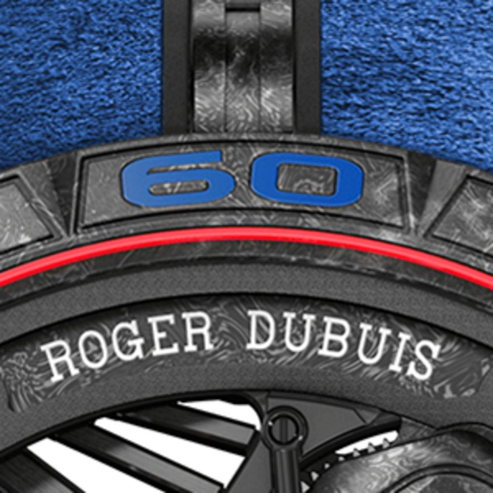 Roger Dubuis Roger Dubuis X Lamborghini Titanium Excalibur Spider Aventador S Watch 45Mm