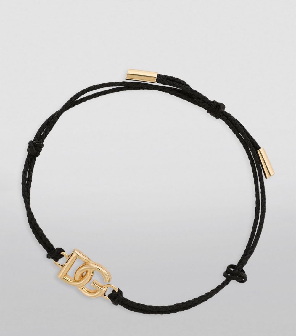 Dolce & Gabbana Dolce & Gabbana Cord Logo Bracelet