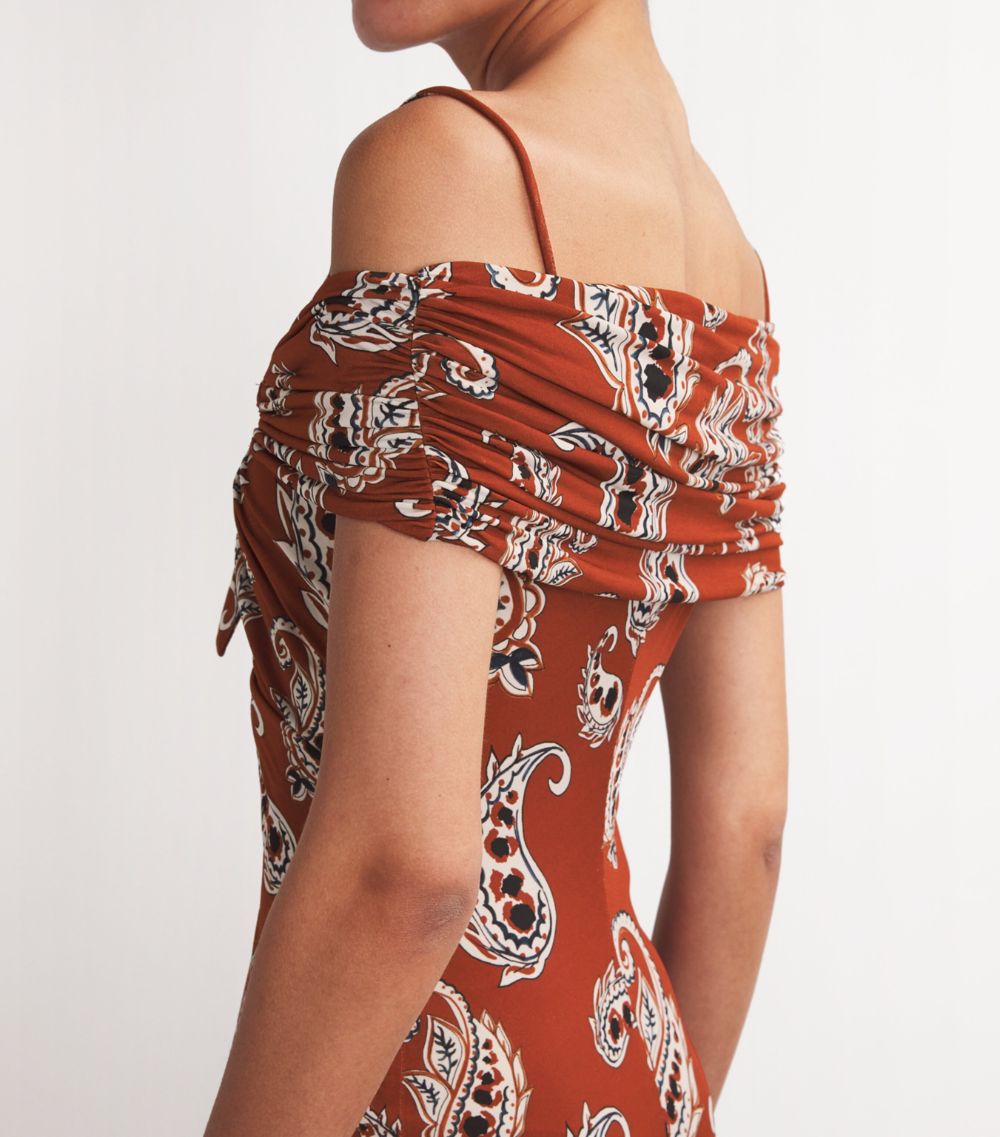 Rabanne Rabanne Paisley Print Maxi Dress