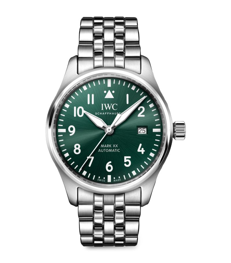 Iwc Schaffhausen Iwc Schaffhausen Stainless Steel Pilot'S Mark Xx Automatic Watch 40Mm