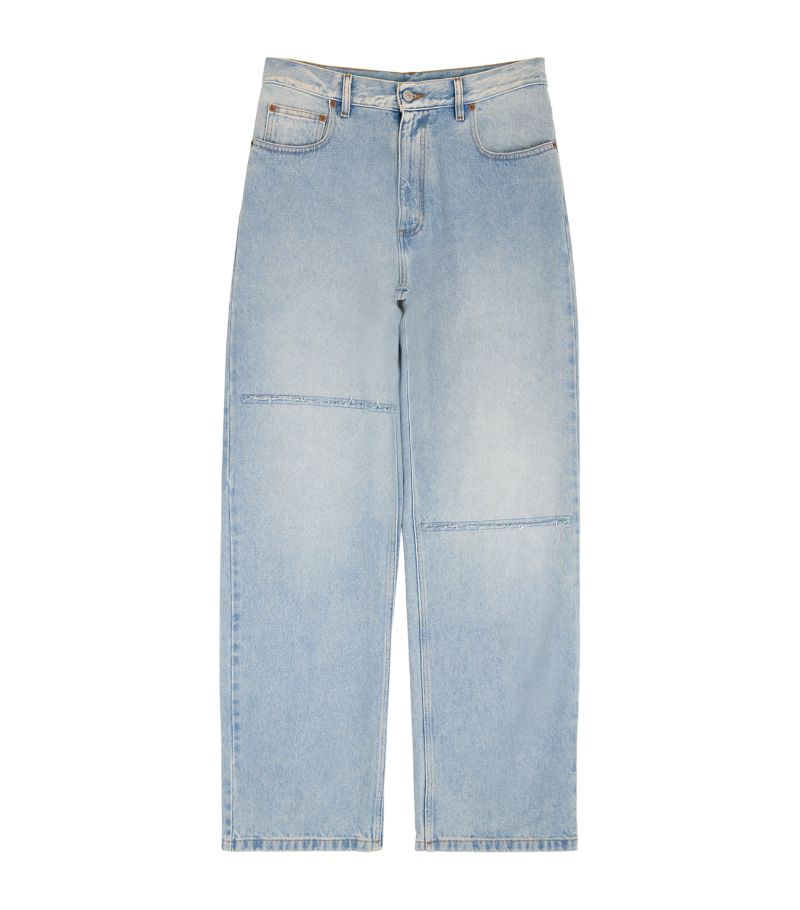 MM6 Maison Margiela Mm6 Maison Margiela Distressed Straight Jeans