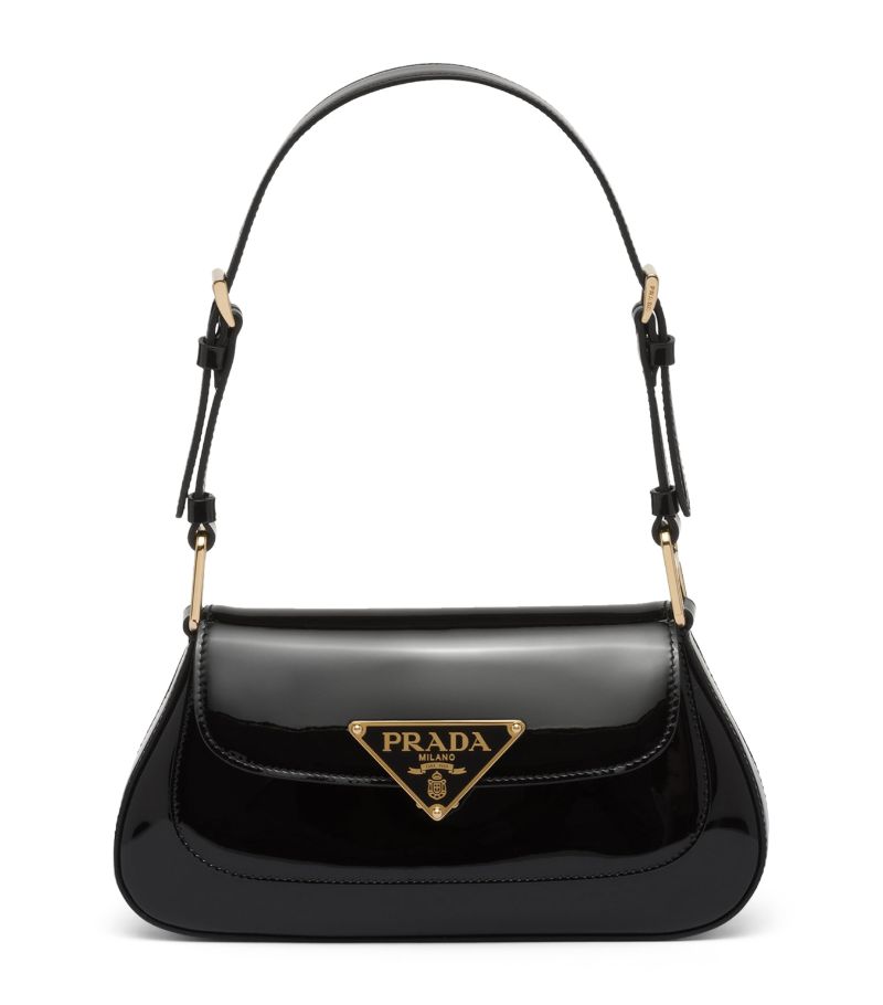 Prada Prada Patent Leather Shoulder Bag