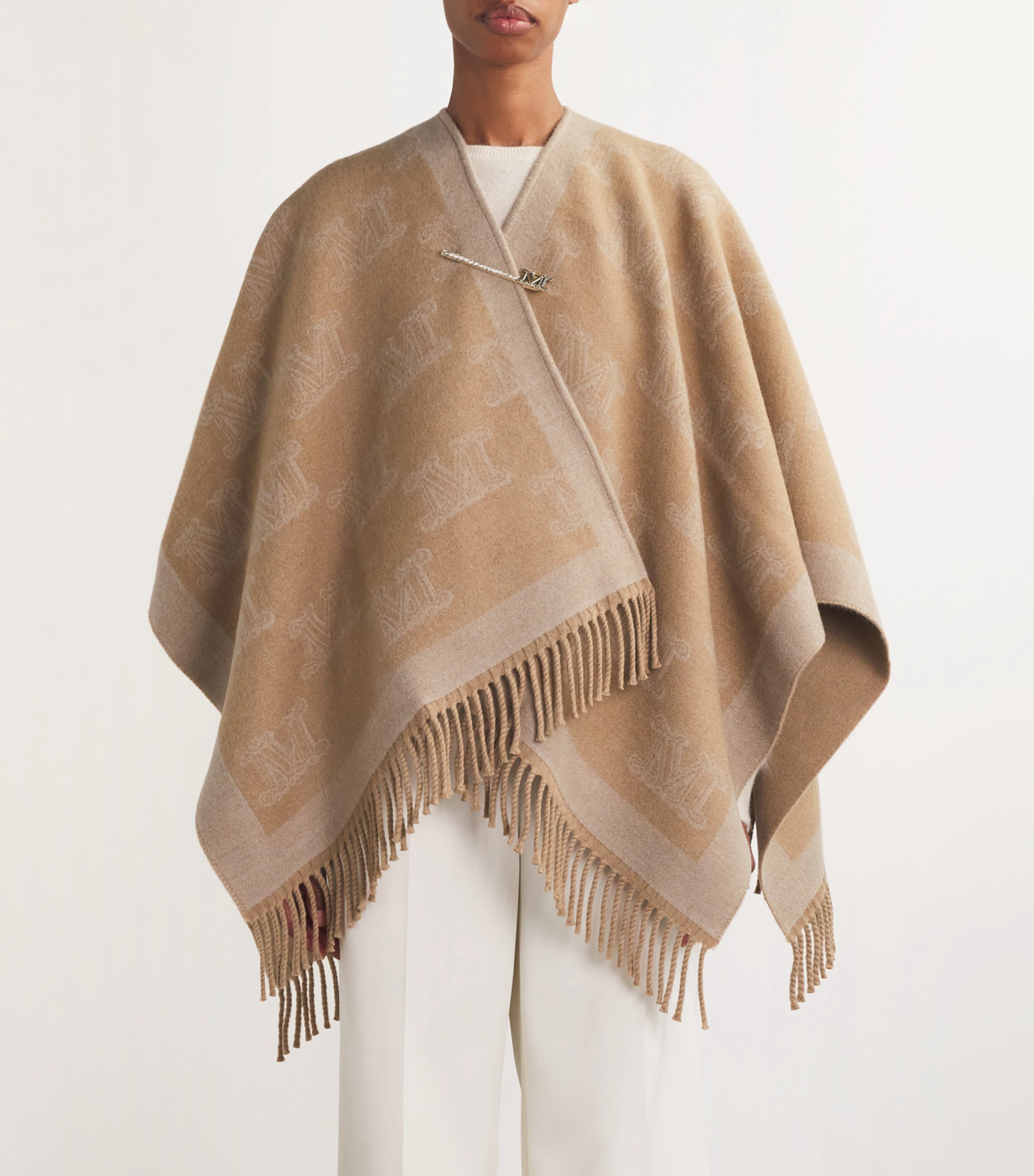 Max Mara Max Mara Virgin Wool Poncho