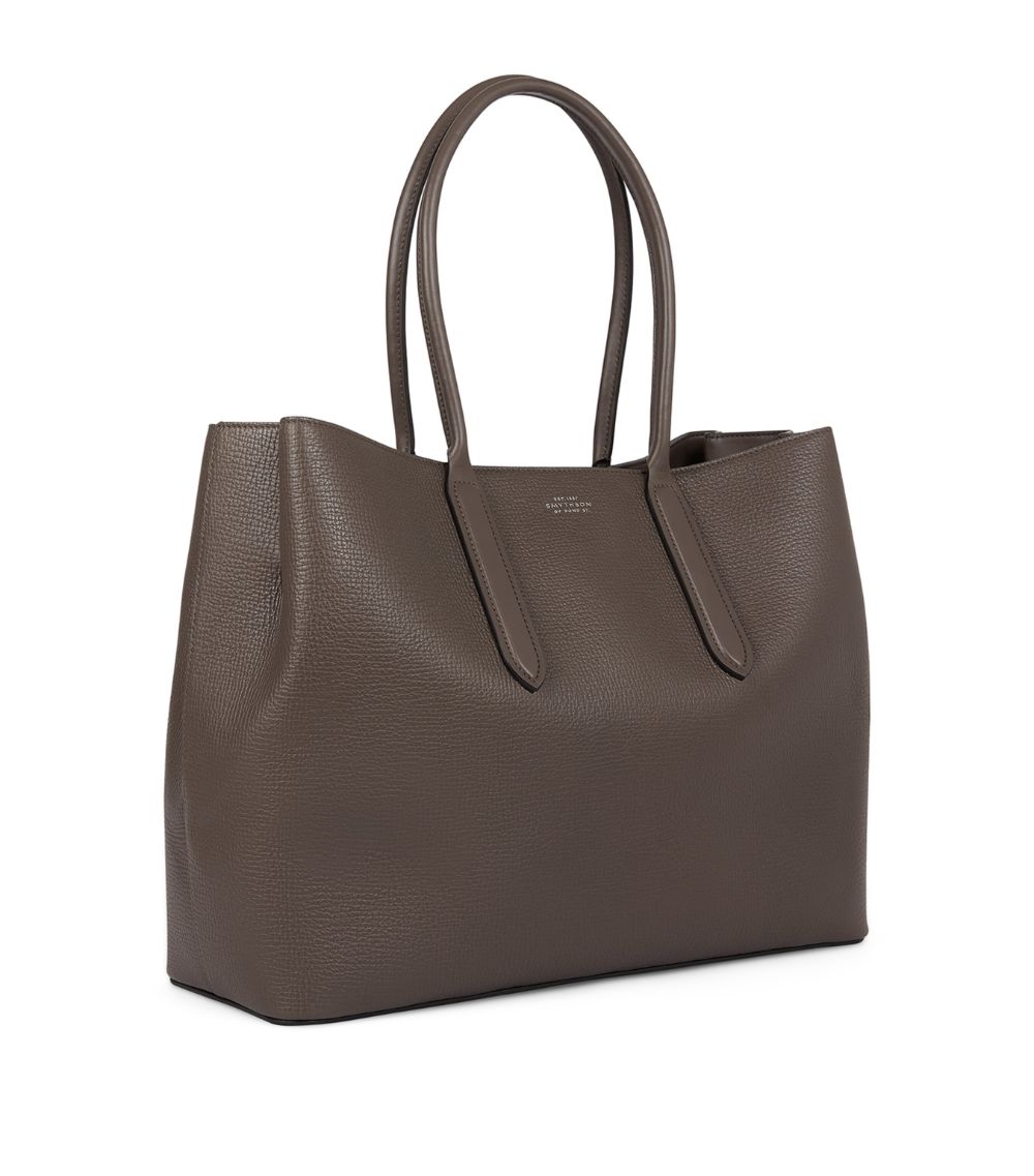 Smythson Smythson Ludlow Leather Zip Day Tote Bag