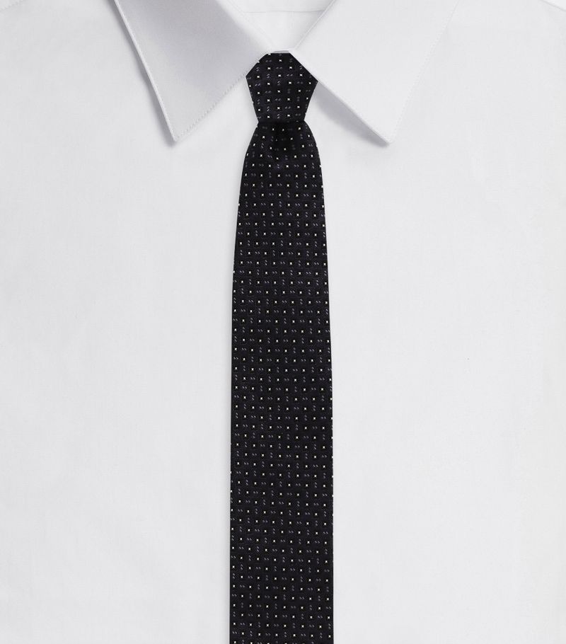 Dolce & Gabbana Dolce & Gabbana Silk Patterned Tie