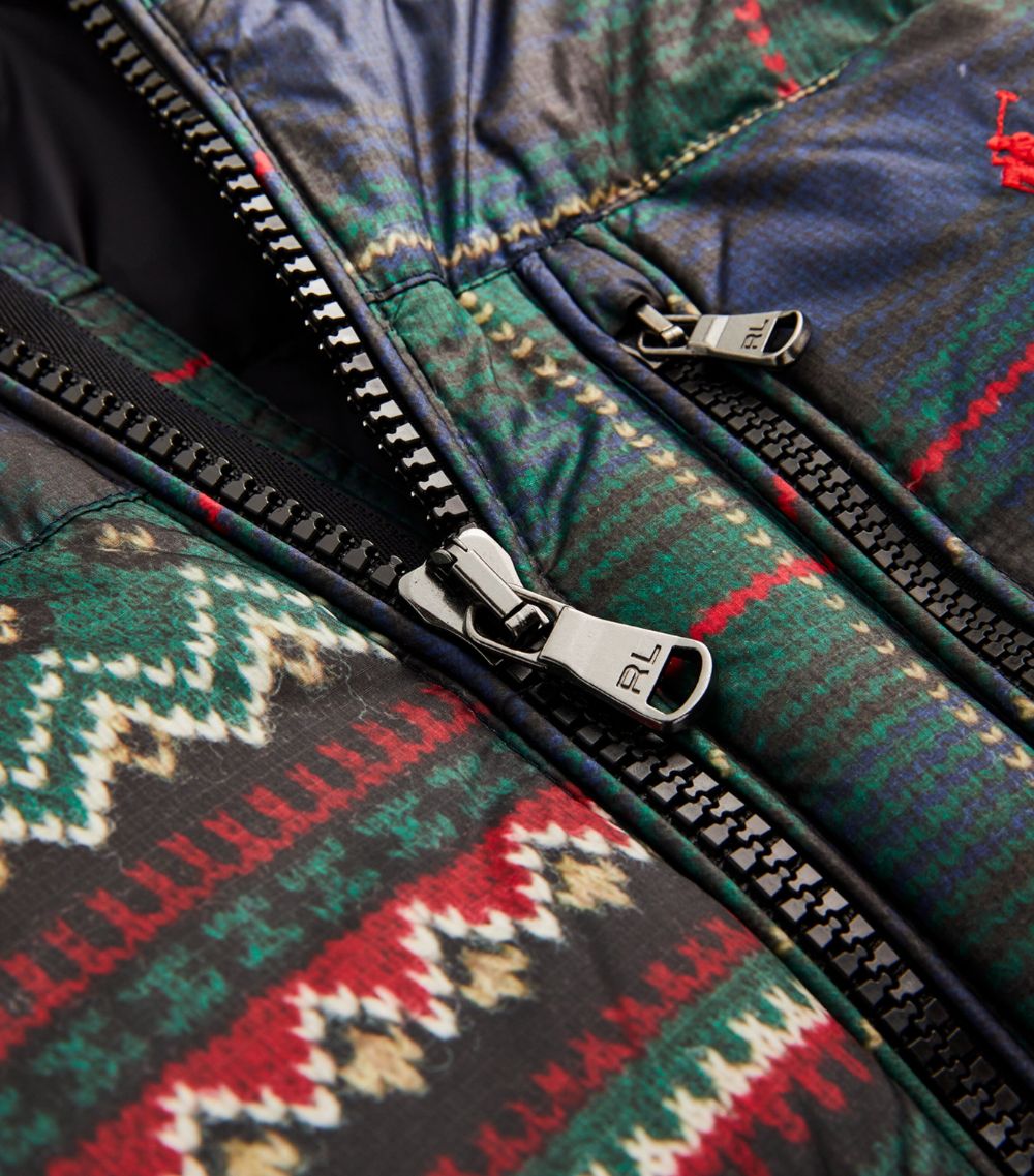 Polo Ralph Lauren Polo Ralph Lauren Tartan Patchwork Puffer Jacket