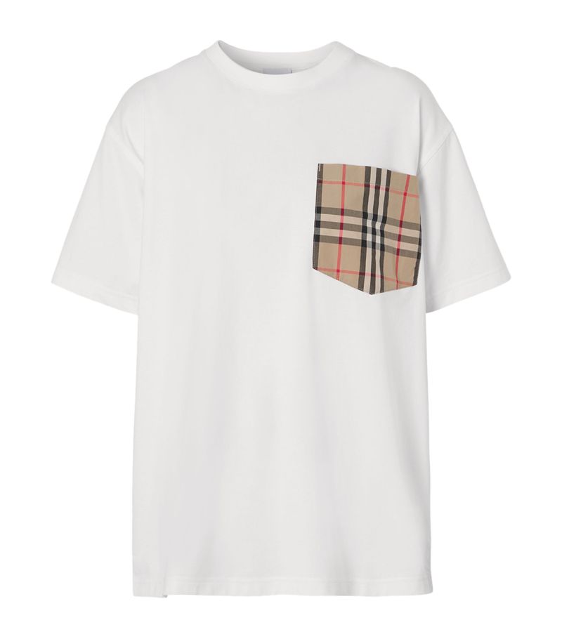 Burberry Burberry Vintage Check Pocket T-Shirt