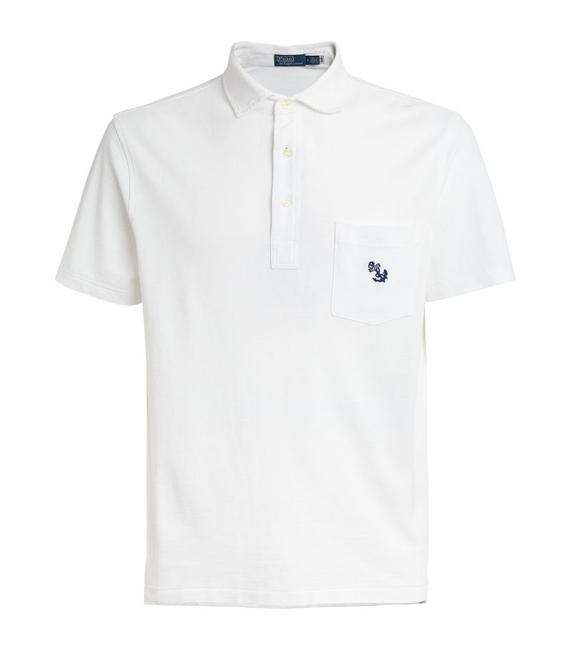 Polo Ralph Lauren Polo Ralph Lauren Mesh Anchor Polo Shirt