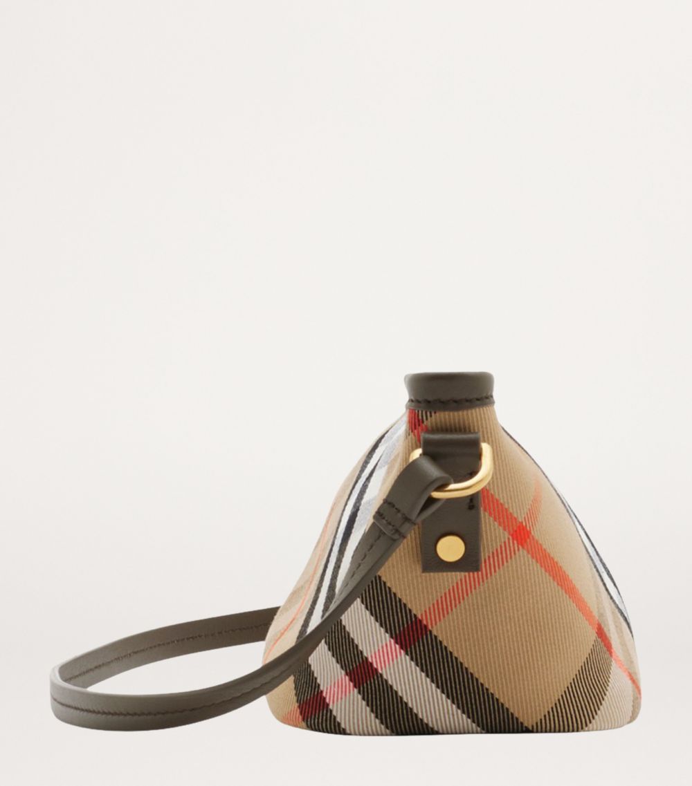 Burberry Burberry Mini Cotton Check Shoulder Bag